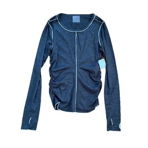 NEW Free People Movement x Hatch Right On Run Layer Top S Scoop Thumbholes NWT